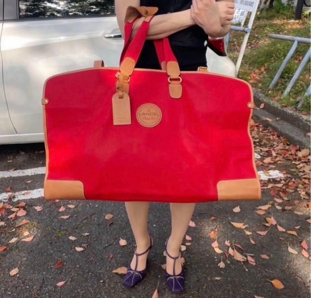 LANCEL ボストンバッグ
