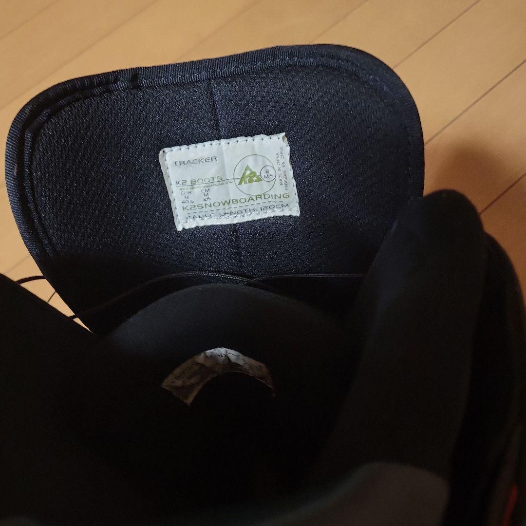 Cracker スノーボードブーツ 黒/赤 傷なし汚れなしかなり買い得