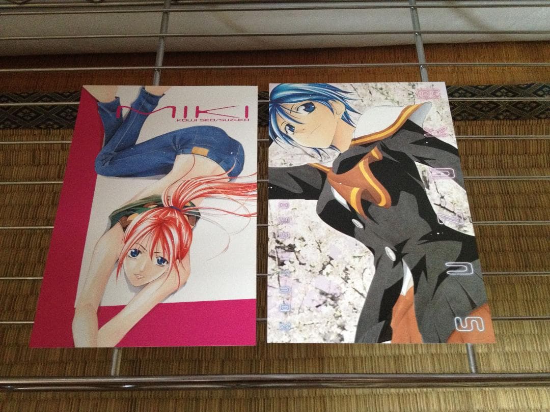 瀬尾公治作品 直筆サイン・イラスト入り 抽プレ冊子 店頭特典