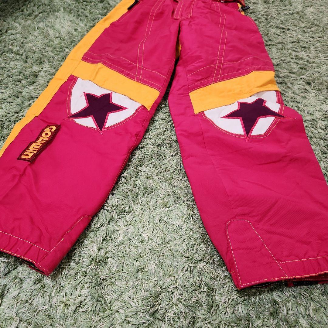 ゴールドウィン ヴィンテージ モーグルライン スキーウェア上下セット 派手