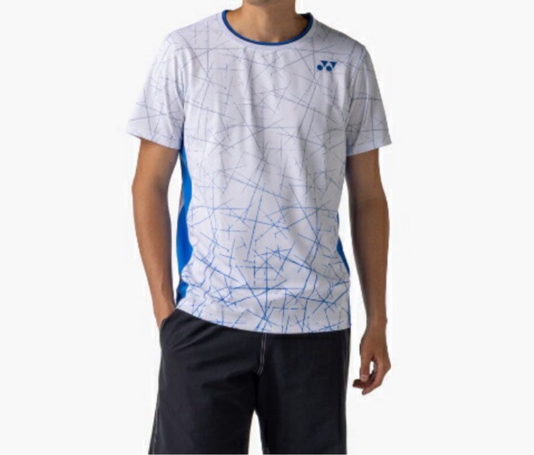 YONEX ユニ ゲームシャツ NTT東日本モデル ホワイト 011 Ｍサイズ