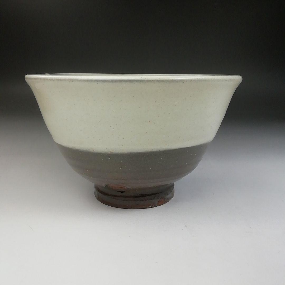 Ｔ７３６　茶碗　『無地刷毛目茶碗』『原清和 造』　共箱　抹茶碗　茶道具