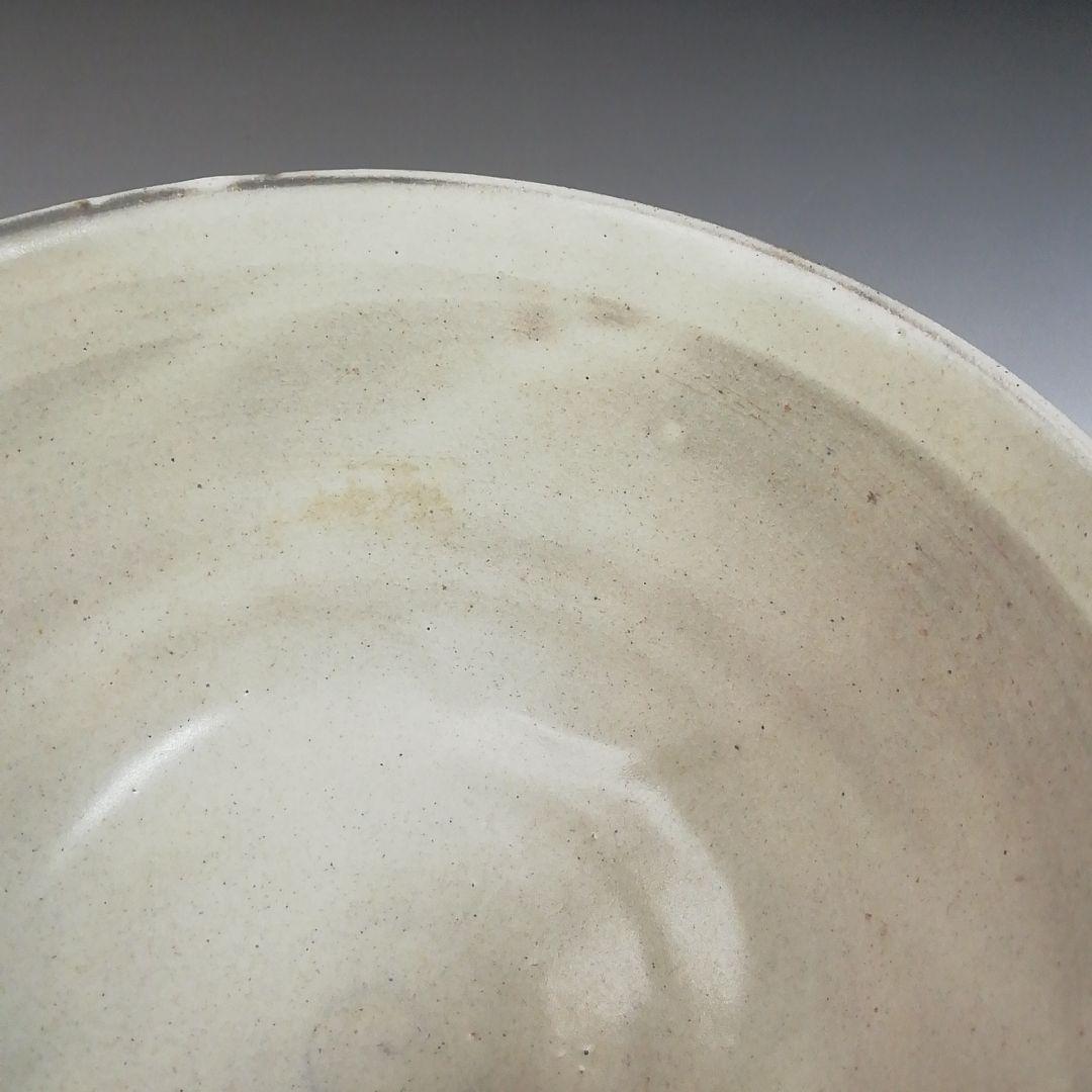 Ｔ７３６　茶碗　『無地刷毛目茶碗』『原清和 造』　共箱　抹茶碗　茶道具