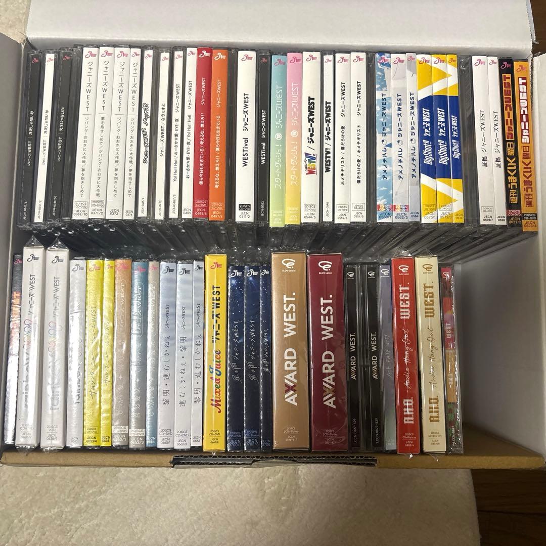 WEST. シングル＆アルバムまとめ売り