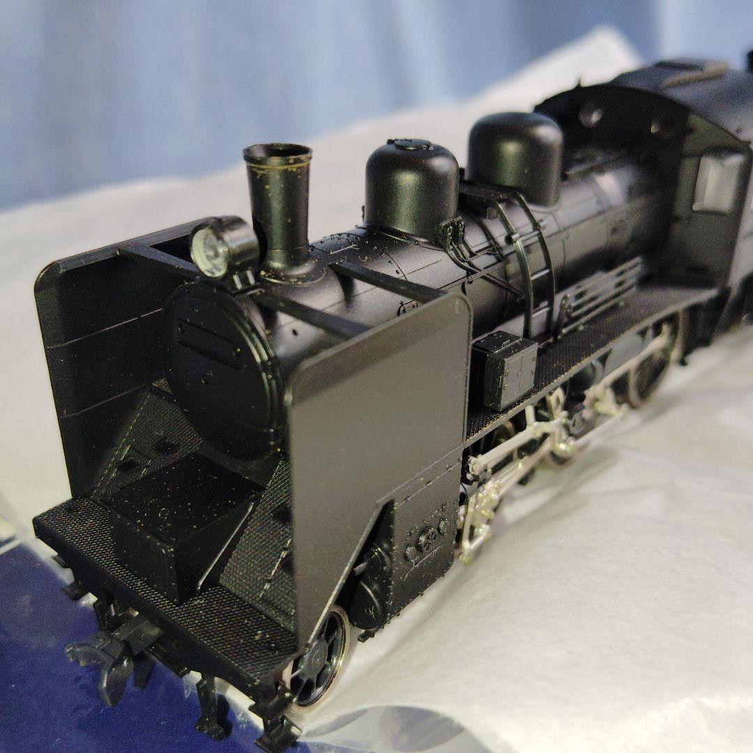 か*ん様 蒸気機関車 プラスチック製模型 ブラック