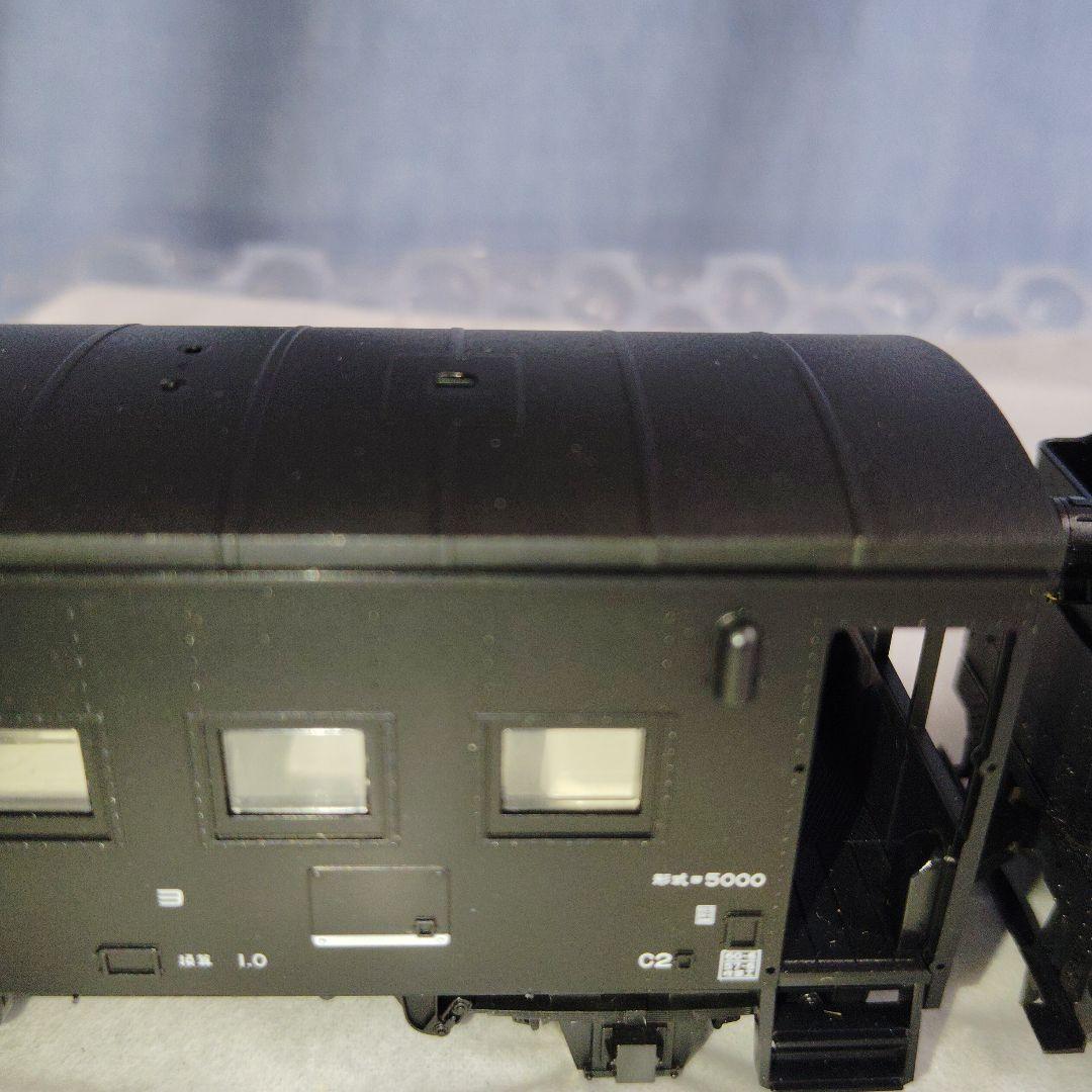 か*ん様 蒸気機関車 プラスチック製模型 ブラック