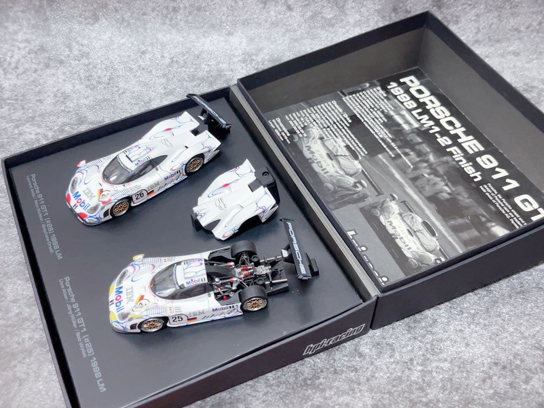 hpi 1/43 Porsche ポルシェ 911 GT1 ルマン 1998