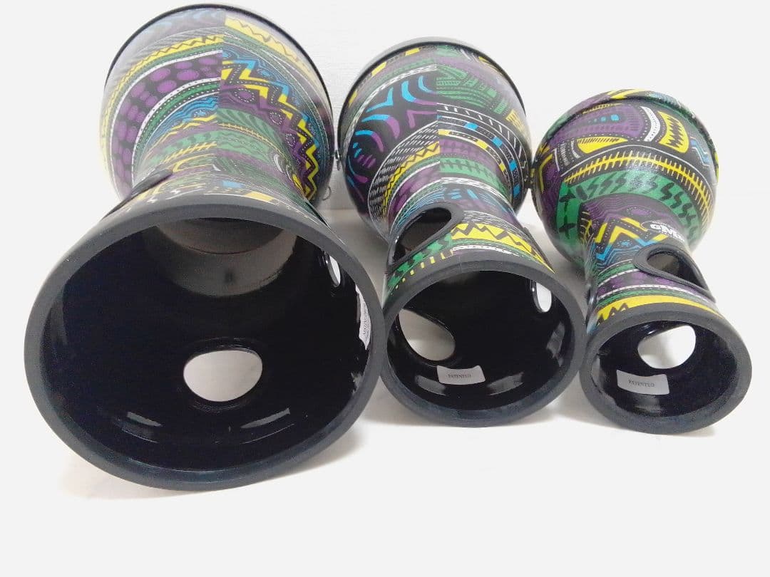 美品 試奏のみ スズキ GMP キッズジャンベセット 樹脂製 3サイズセット