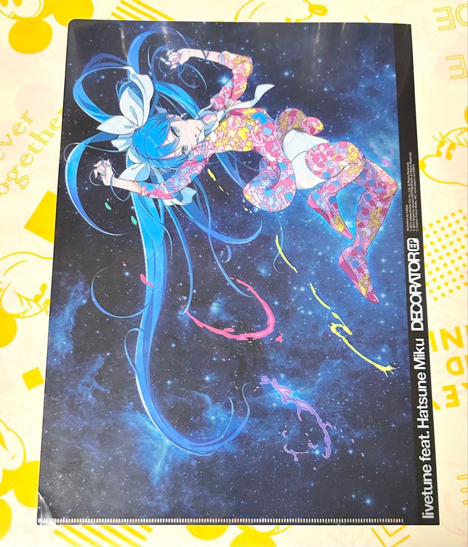 初音ミク CD特典 クリアファイル 4点