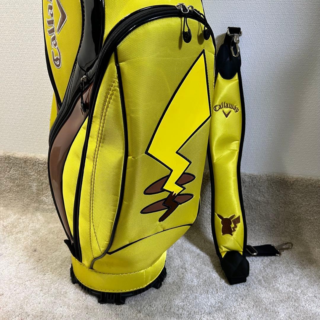 【希少コラボ】キャロウェイ ポケモン キャディバッグ ピカチュウ イエロー 美品