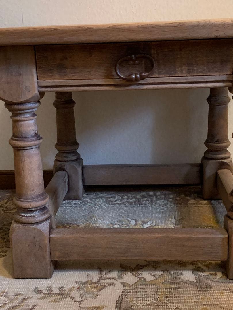 フランスアンティーク ソファテーブル サイドテーブル ボード ヴィンテージ