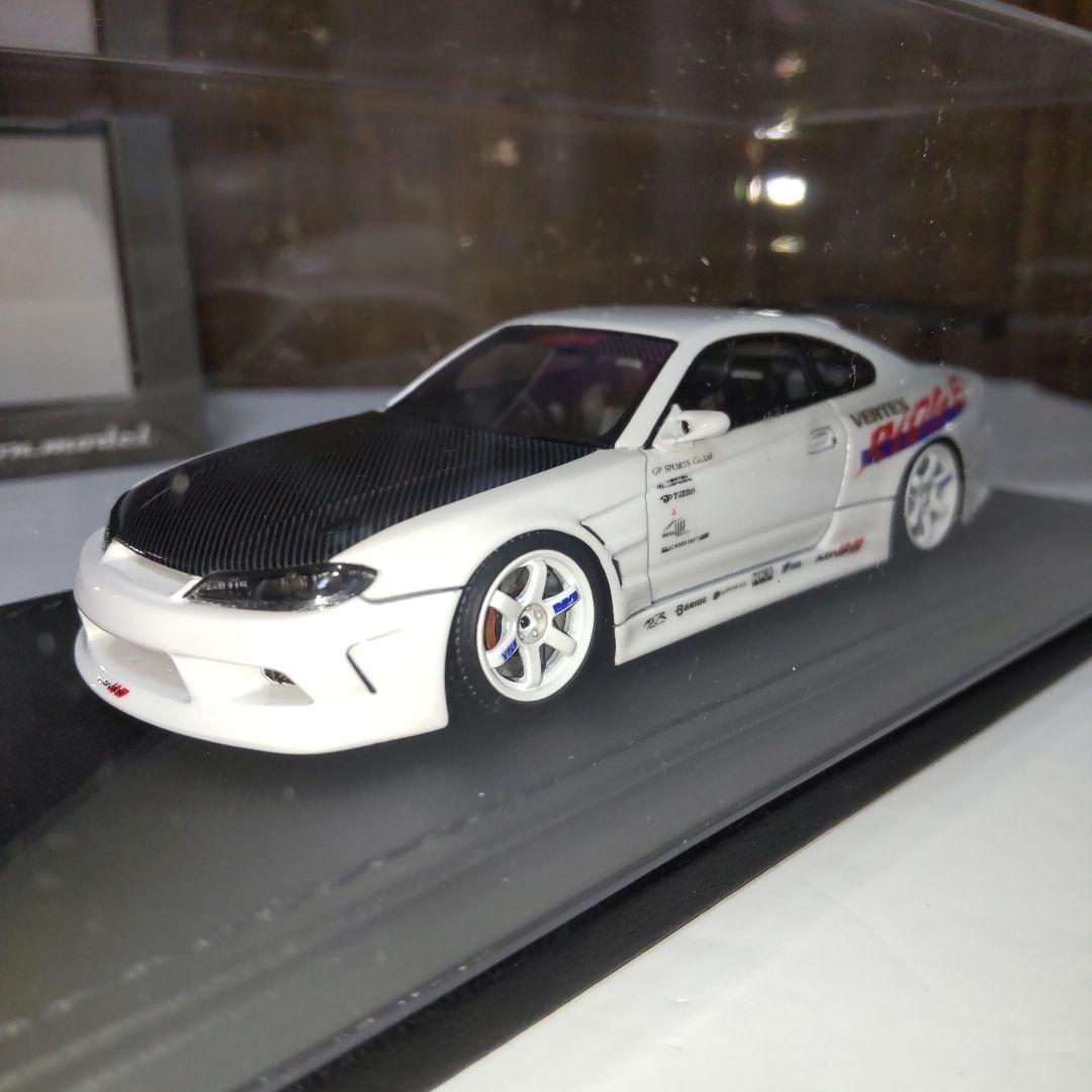 日産 シルビア S15 ベルテックス エンジン付 1/43 イグニッションモデル