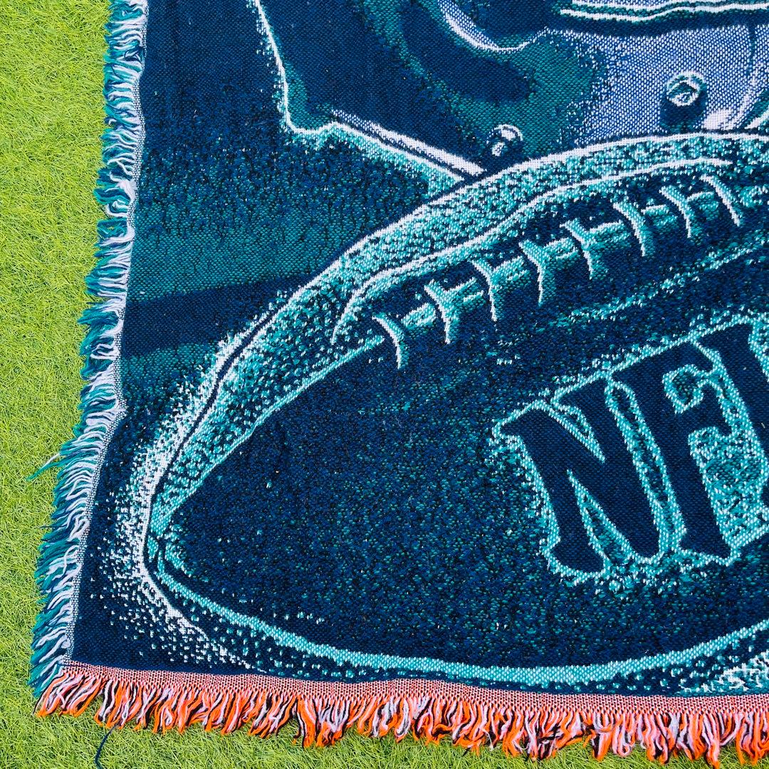【rug】Dolphins NFL タペストリーラグマット ドルフィンズ