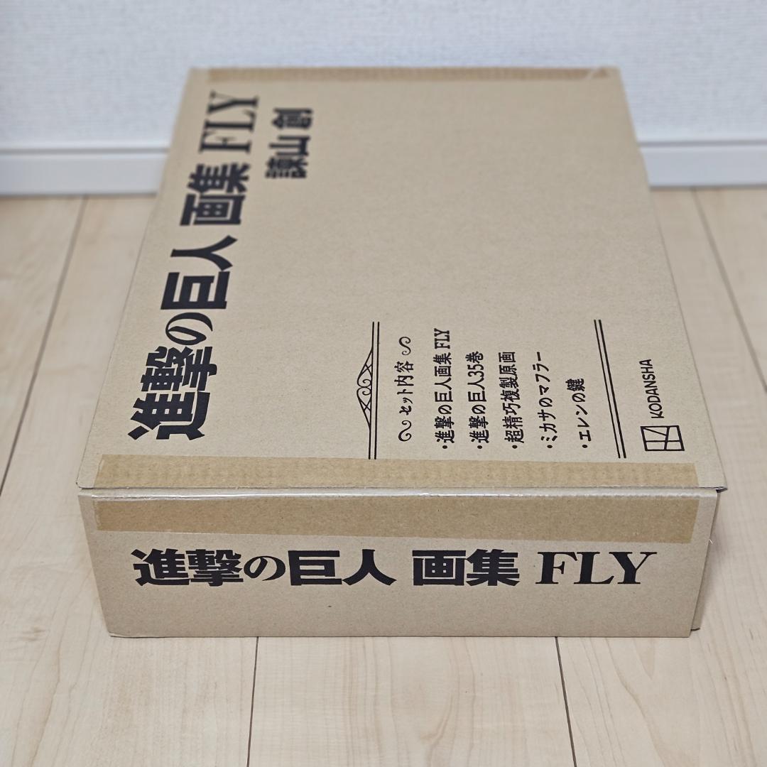新品未開封 進撃の巨人 FLY 画集 特典完備 送料無料