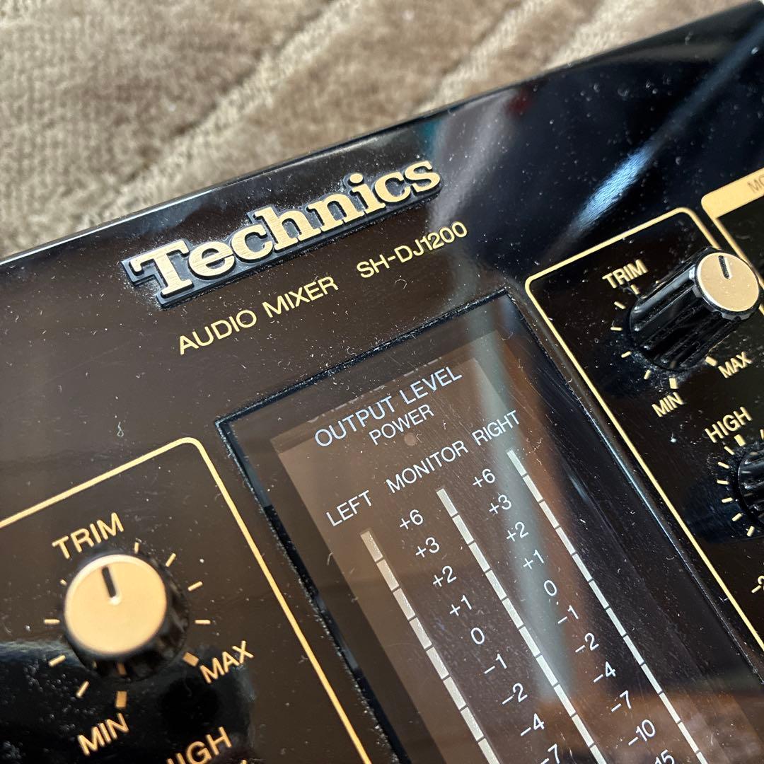 technics sh-1200 DJミキサー　テクニクスhiphopスクラッチ