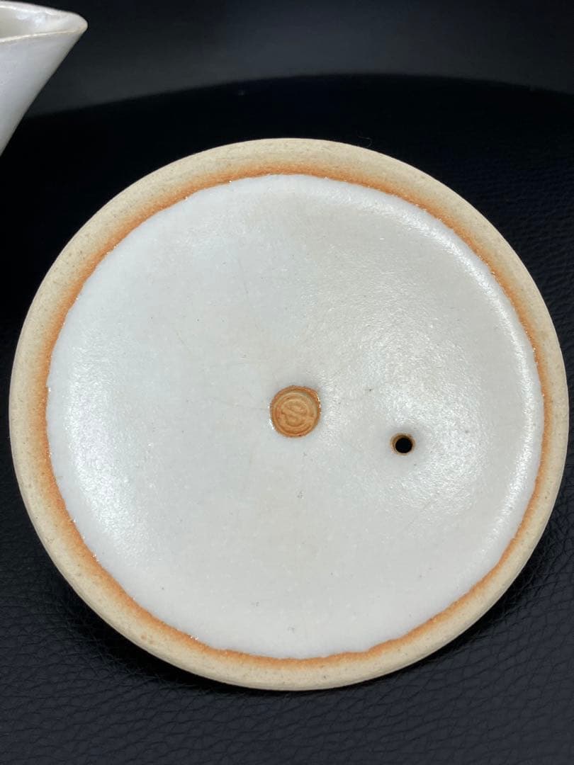 値下げ！未使用　人間国宝 清水卯一 白釉　宝瓶　共箱付き