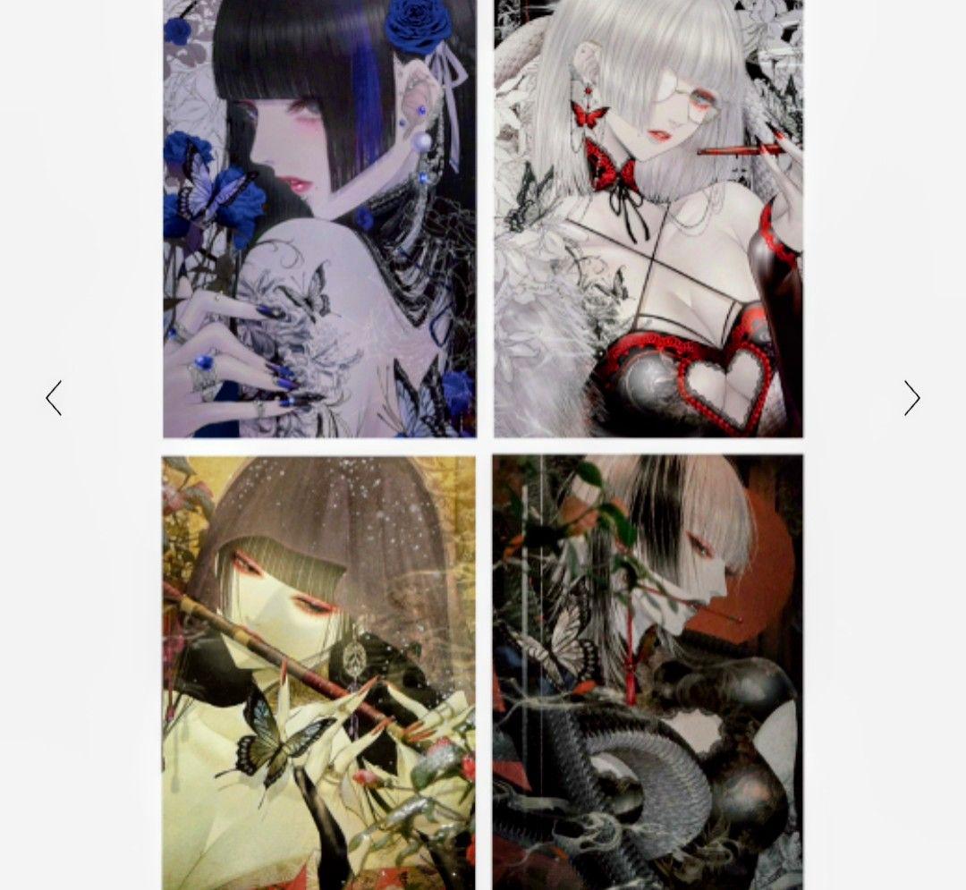 【皐月恵】アクリルプレート・ポストカード セット