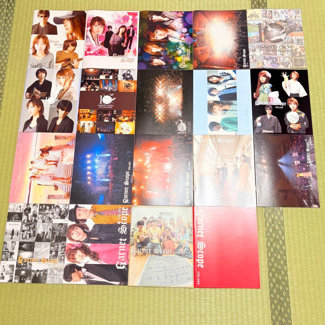 GARNET CROW CD シングル　アルバム　ファンクラブ会報　ポスター　他