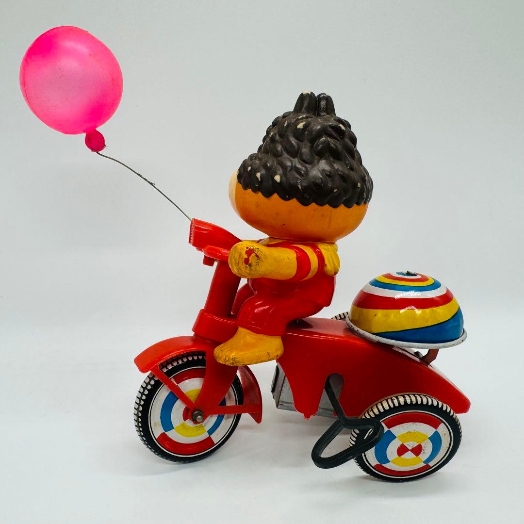 NHK にこにこぷん じゃじゃ丸 ソフビ人形 三輪車