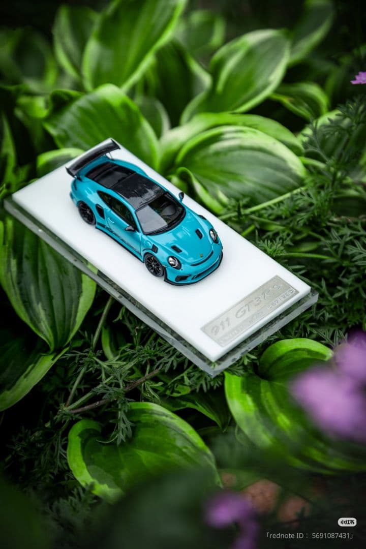 car's lounge 1/64 ポルシェ 911GT3 RS blue