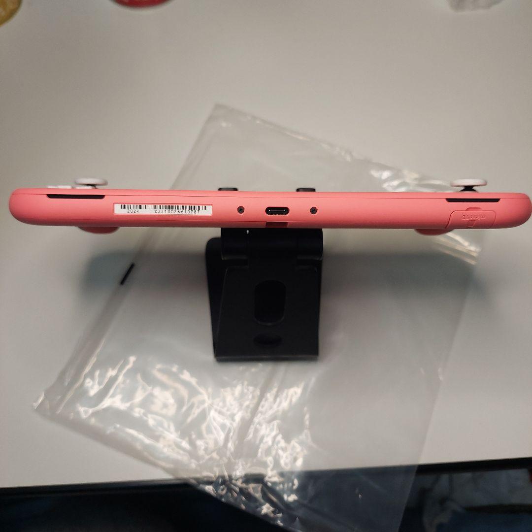 【極美品】スイッチライト本体 コーラルピンク 箱あり 動作品