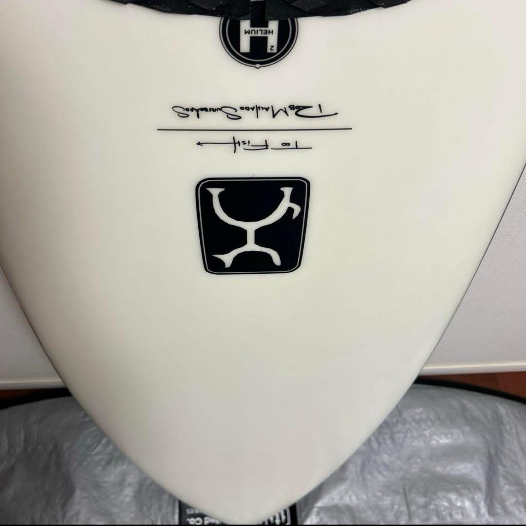 極美中古 FIREWIRE 5'5 TOO FISH HELIUM 31.6L