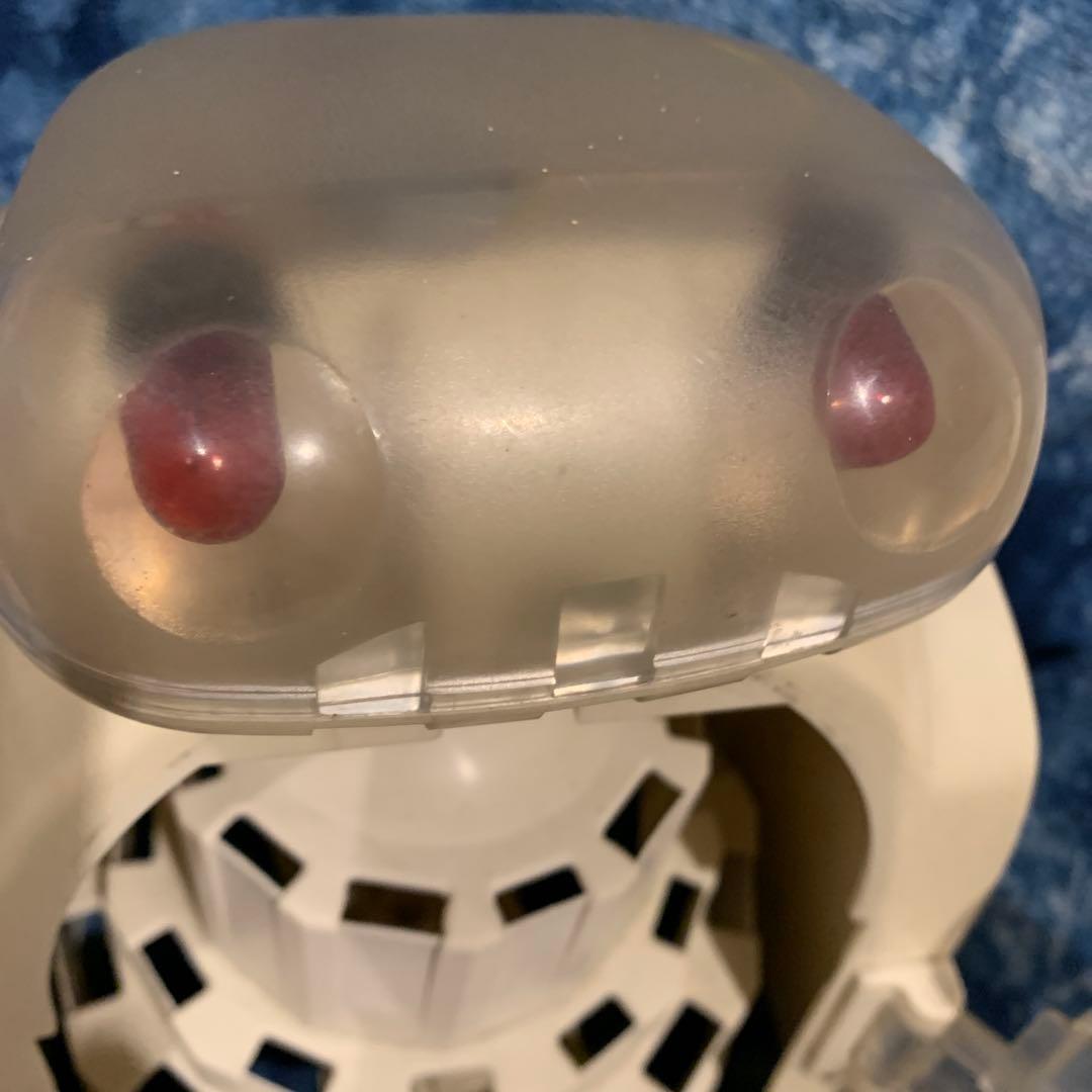 激レア‼️ 昭和レトロ　貝印ツメキリ　什器　ツメ吉くんロボット　回転式　爪切り付き