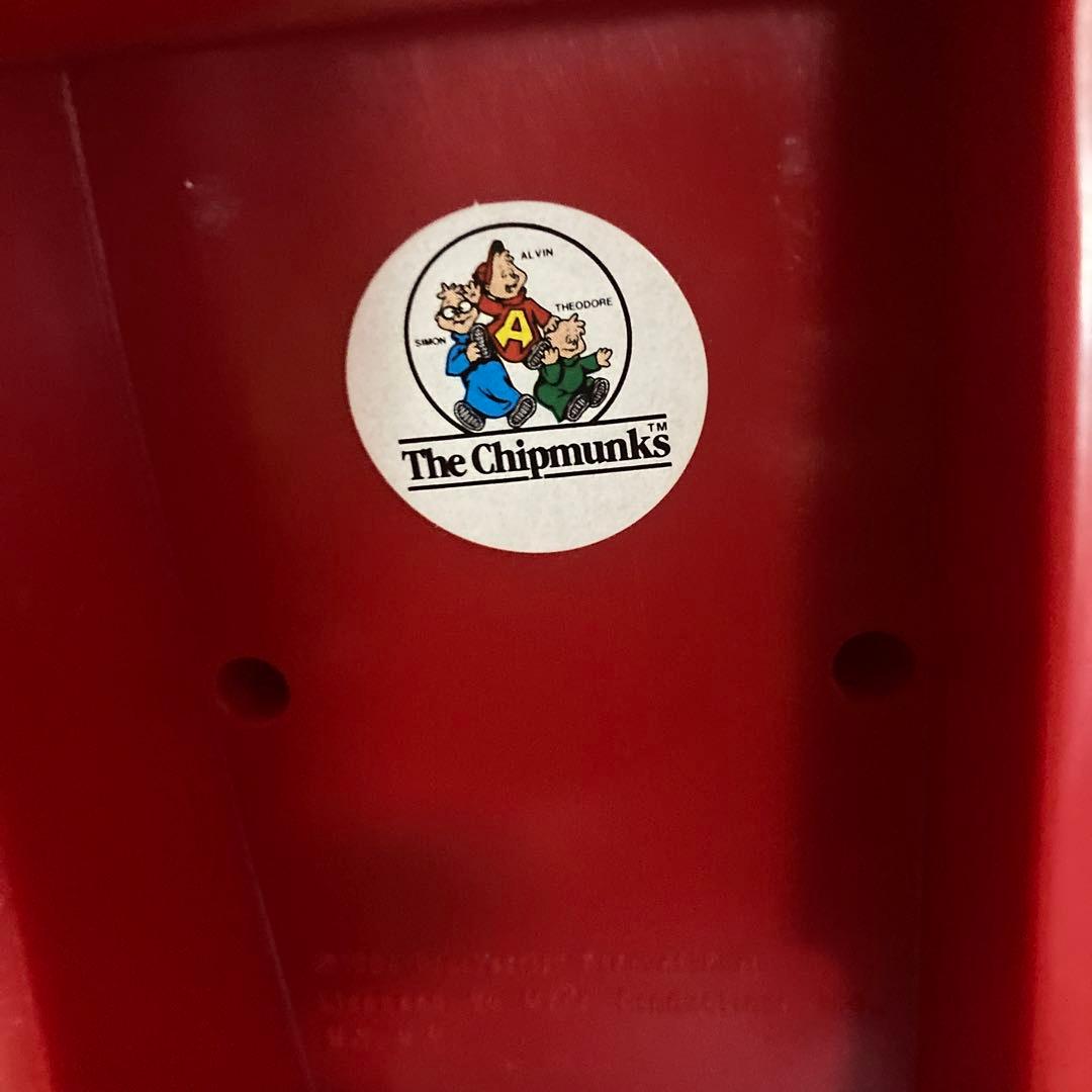 アルビン&チップマンクス　ビンテージ　アメトイ　電話機　フィギュア