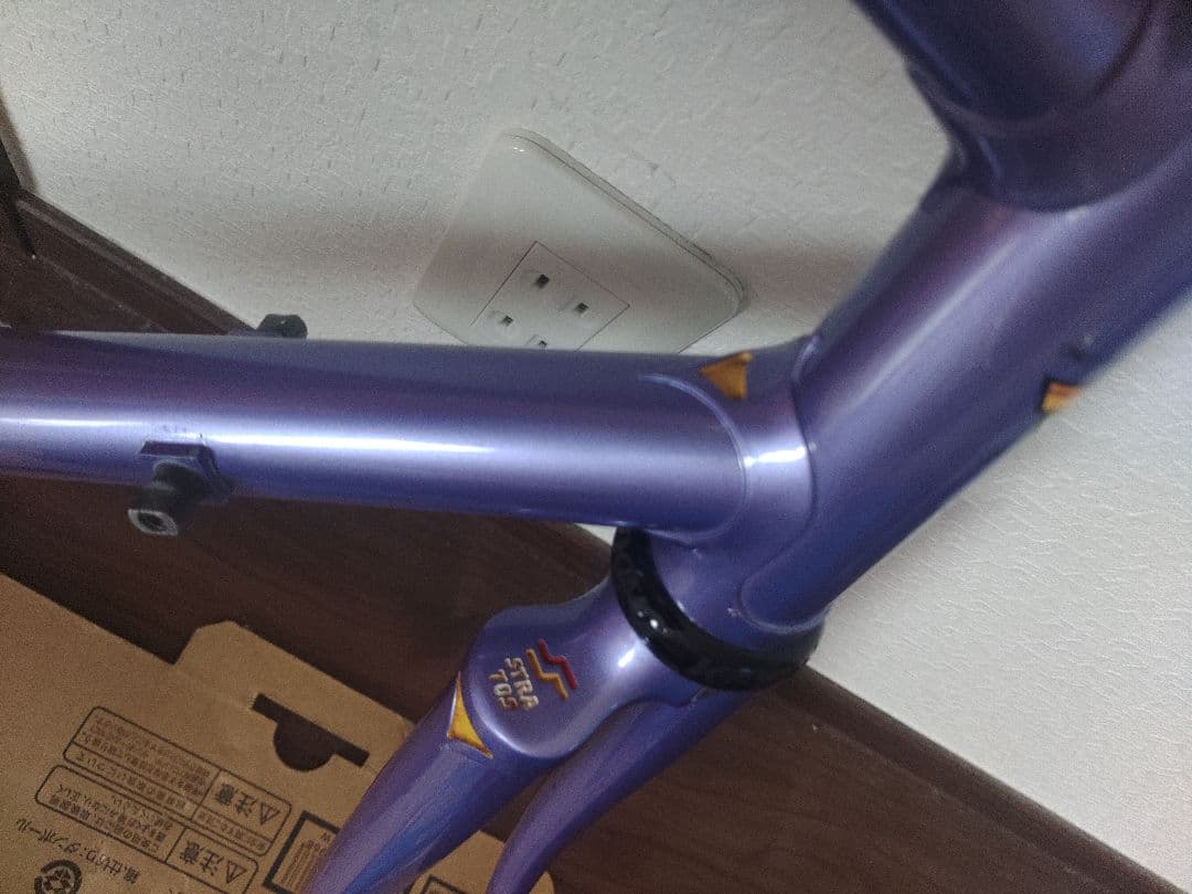 【レア!】STRATOS（サイクルワークスムラヤマ） オーダークロモリフレーム