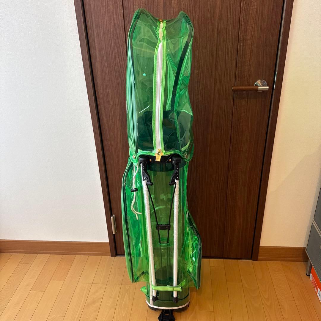 muta キャディバッグ 透明・緑