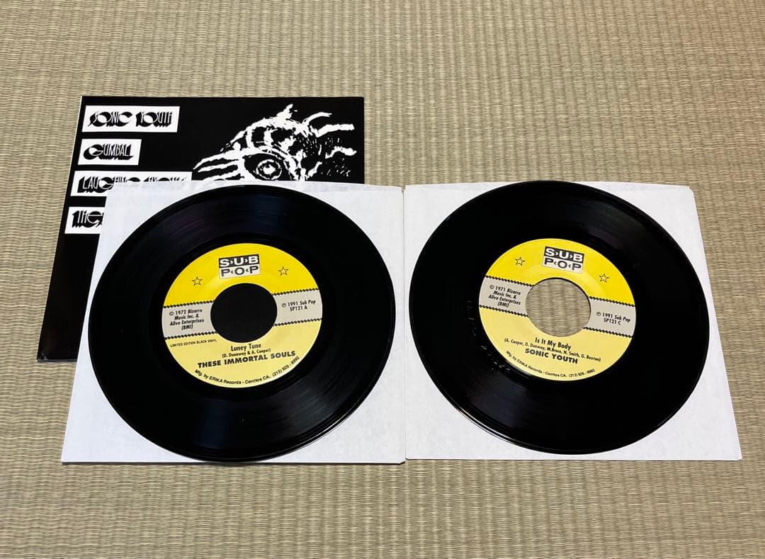 【美品】Sonic Youth 7EP 3枚セット