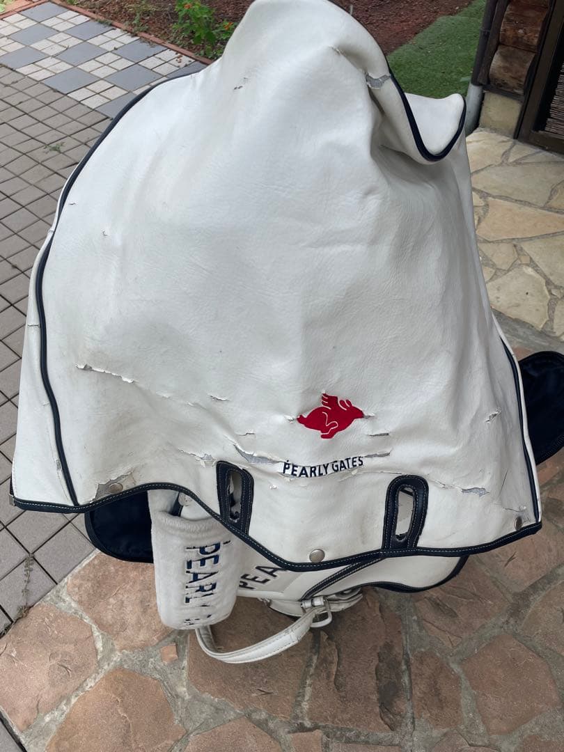 PEARLY GATES ゴルフバッグ ホワイト