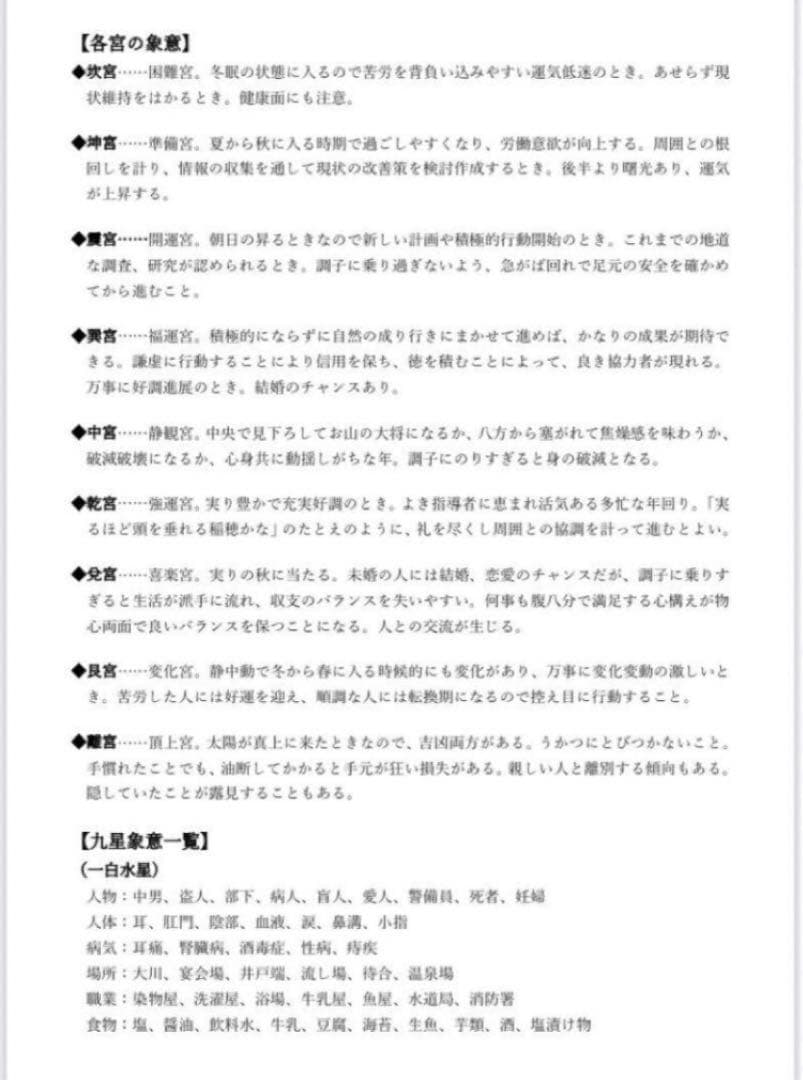 新品未使用　萬年暦　四柱推命　姓名判断　占い　九星気学　ABC2点おまとめ