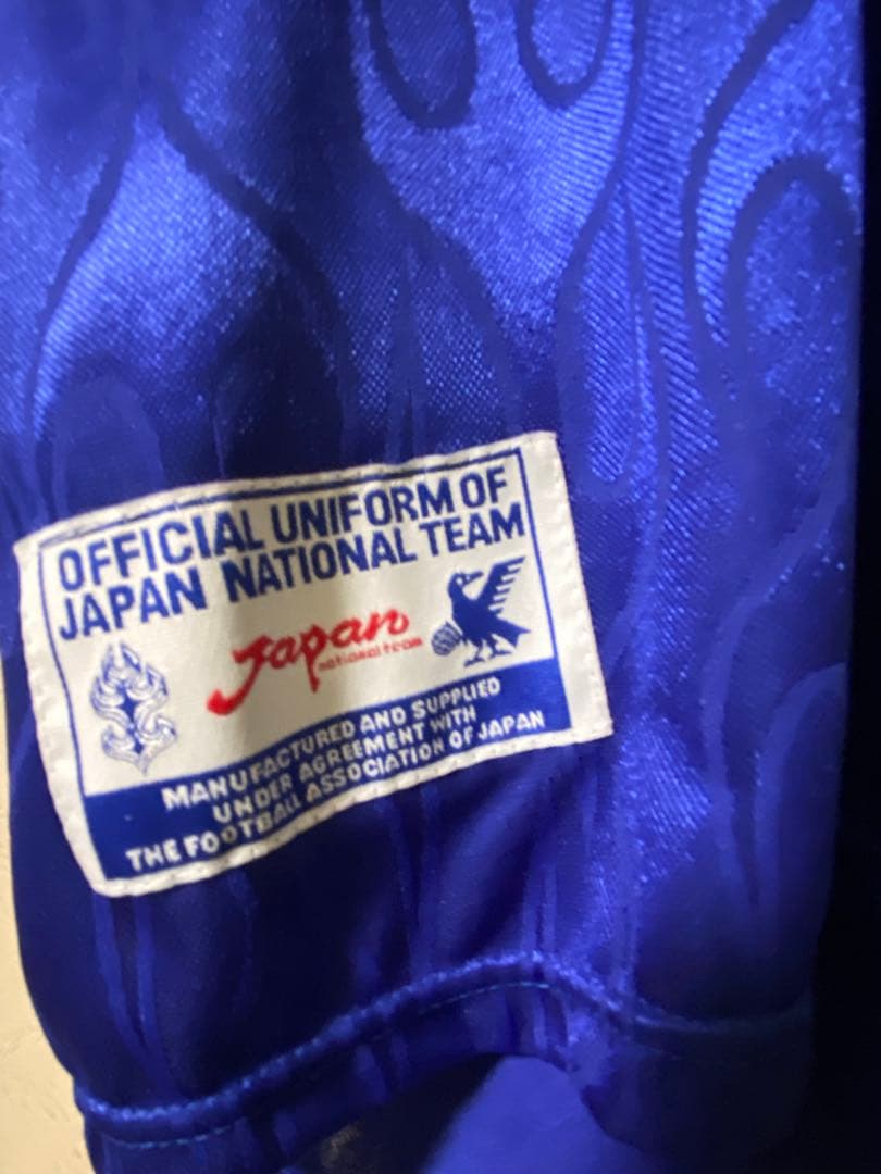 アシックス 日本代表 ユニフォーム フランスW杯 炎モデル 三浦知良 カズ 11