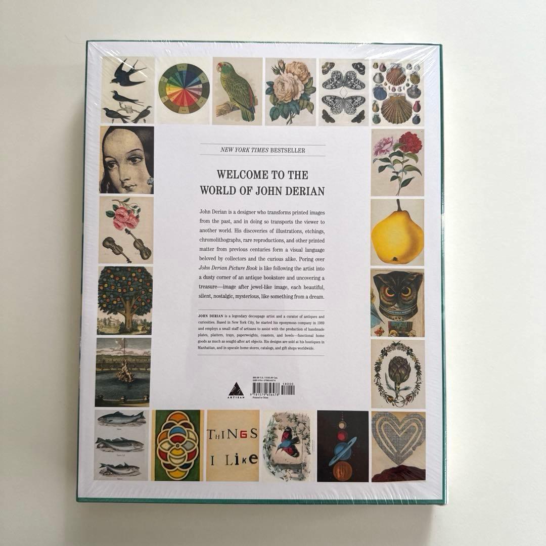 【特別お値下げ】ジョンデリアン ピクチャーブック/ John Derian