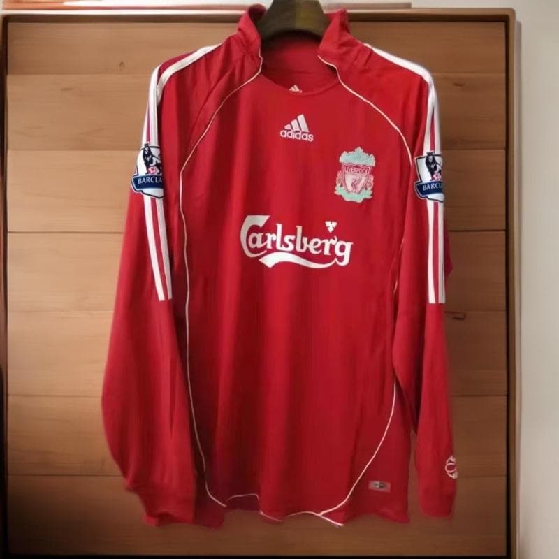 06-08 リバプール GERRARD ジェラード 8番 長袖シャツ