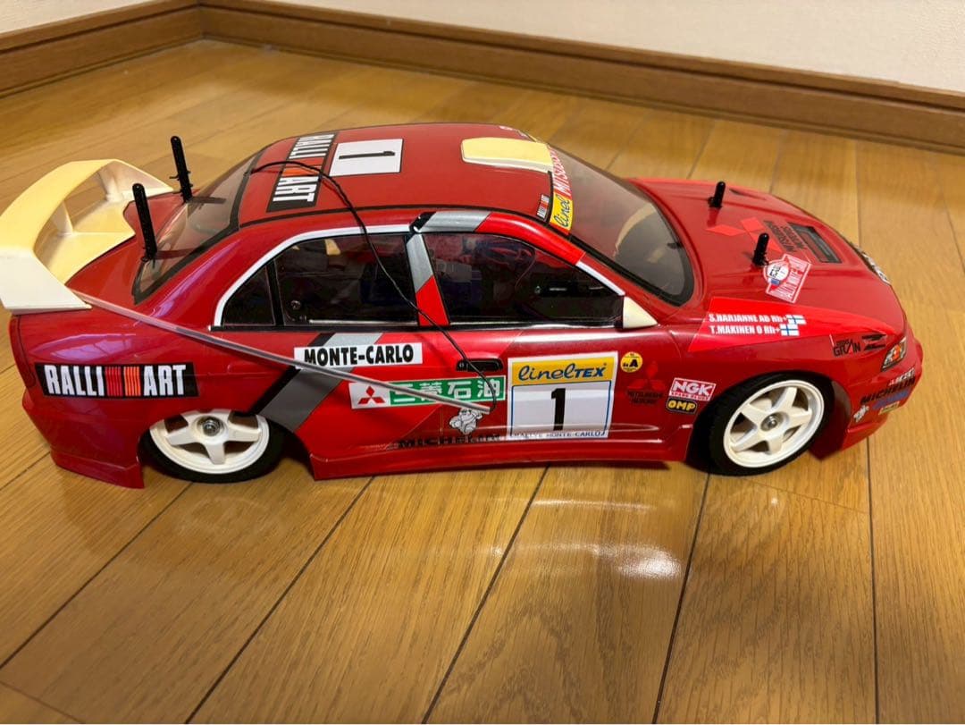 ランサーエボリューション　トミーマキネンモデル　 TAMIYA 電動RC