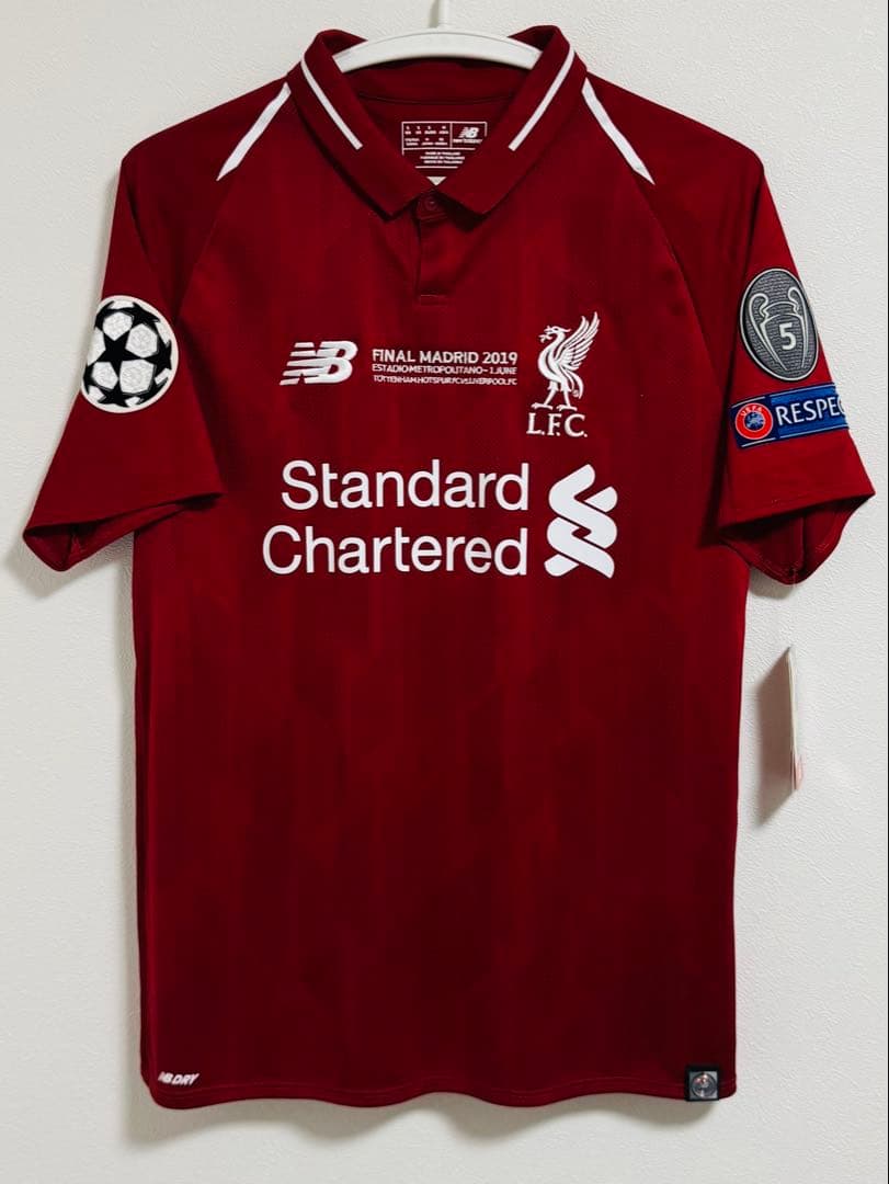 リヴァプール ユニフォーム サラー 18-19  CL仕様