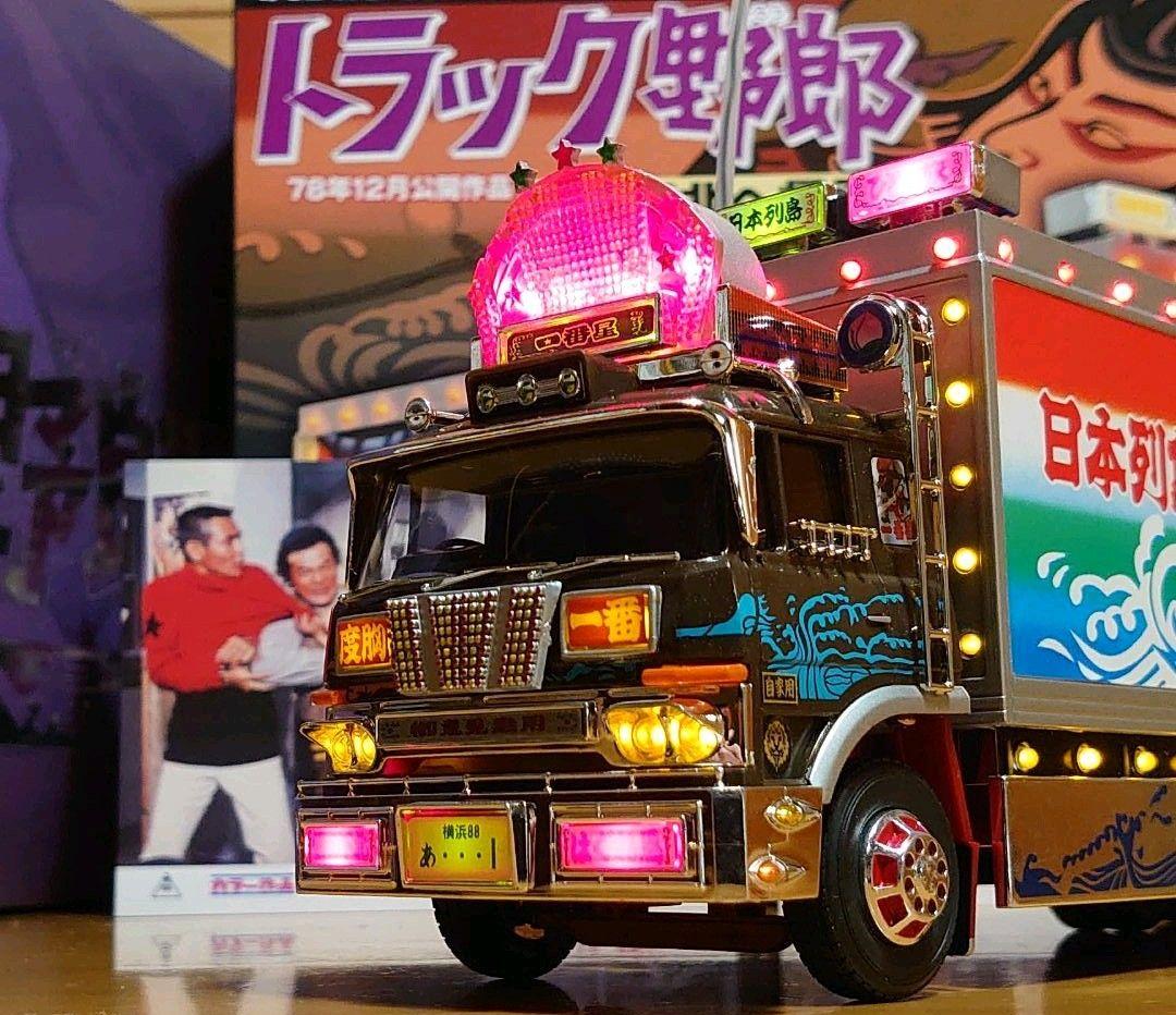 ㈱スカイネット　トラック野郎一番星北へ帰る　NO.7　ビックサイズステッカー付