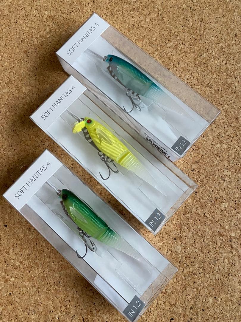 SOFT HANITAS 4 スイムベイト 3個セット