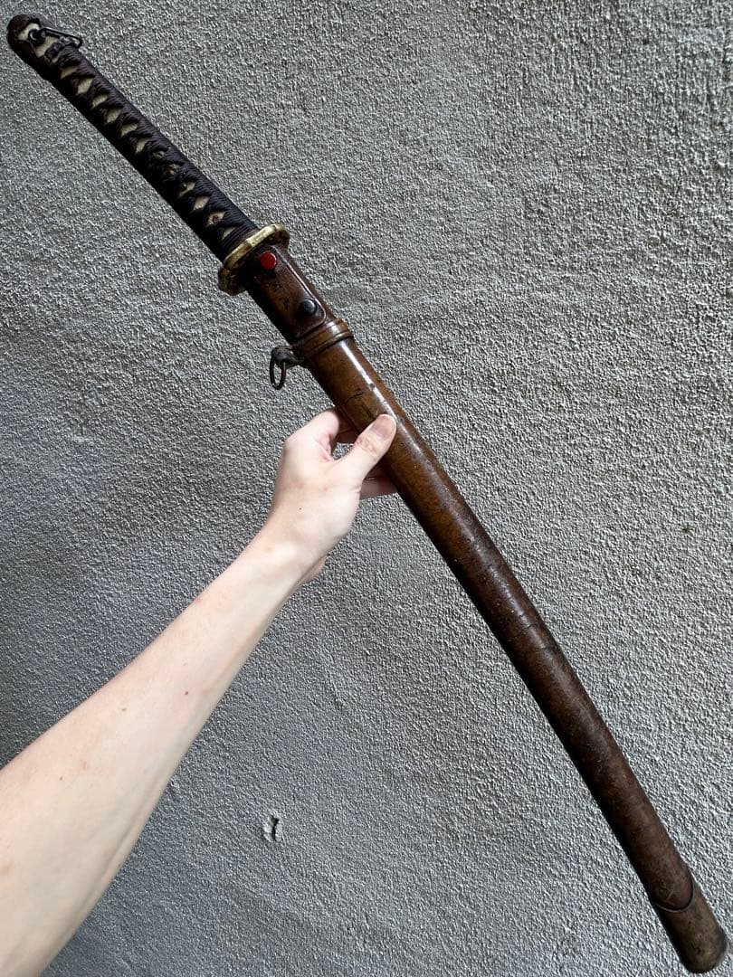 軍刀　拵え　日本刀　模造刀　日本軍　指揮刀 短剣　脇差　居合刀　全長88.7cm
