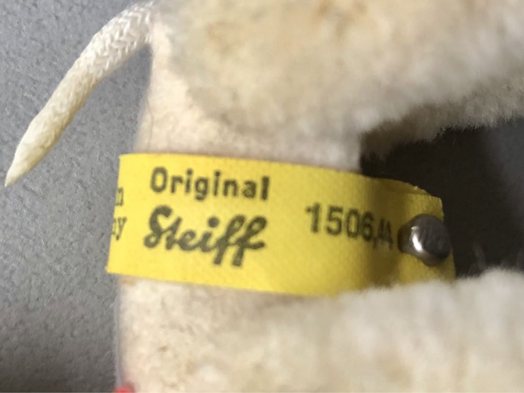 Steiff ポンポンプードル　ホワイト