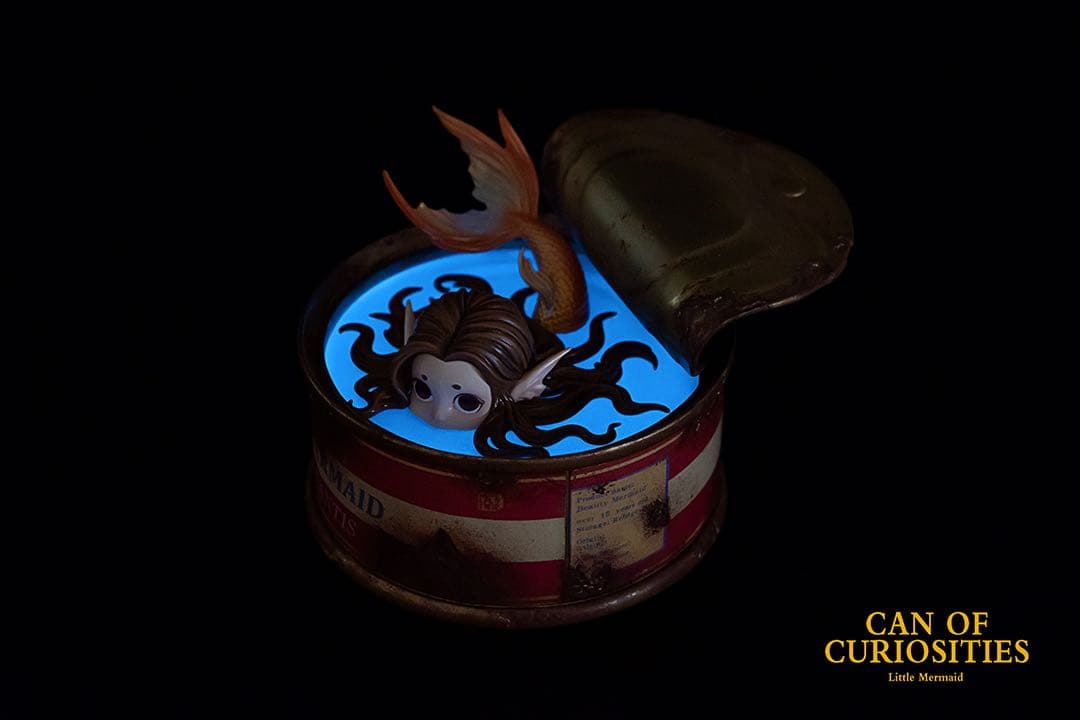 好奇心の缶詰　河童　マーメイド　クトゥルフ　フィギュア　スタチュー　アートトイ