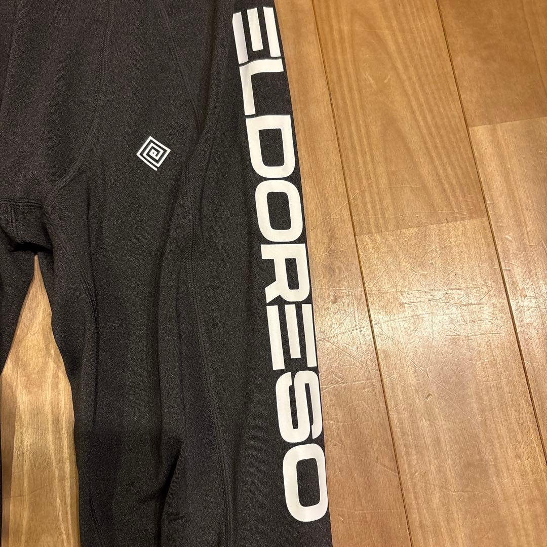 ELDORESO ランニング　タイツ　グレー　美品