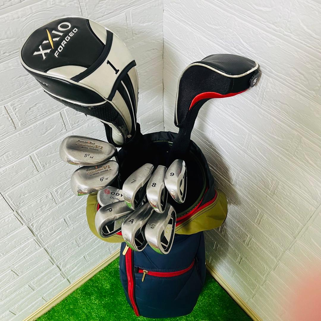 【☆大人気☆】ゼクシオ☆パワービルト☆メンズ☆ゴルフクラブセット☆11本☆初心者