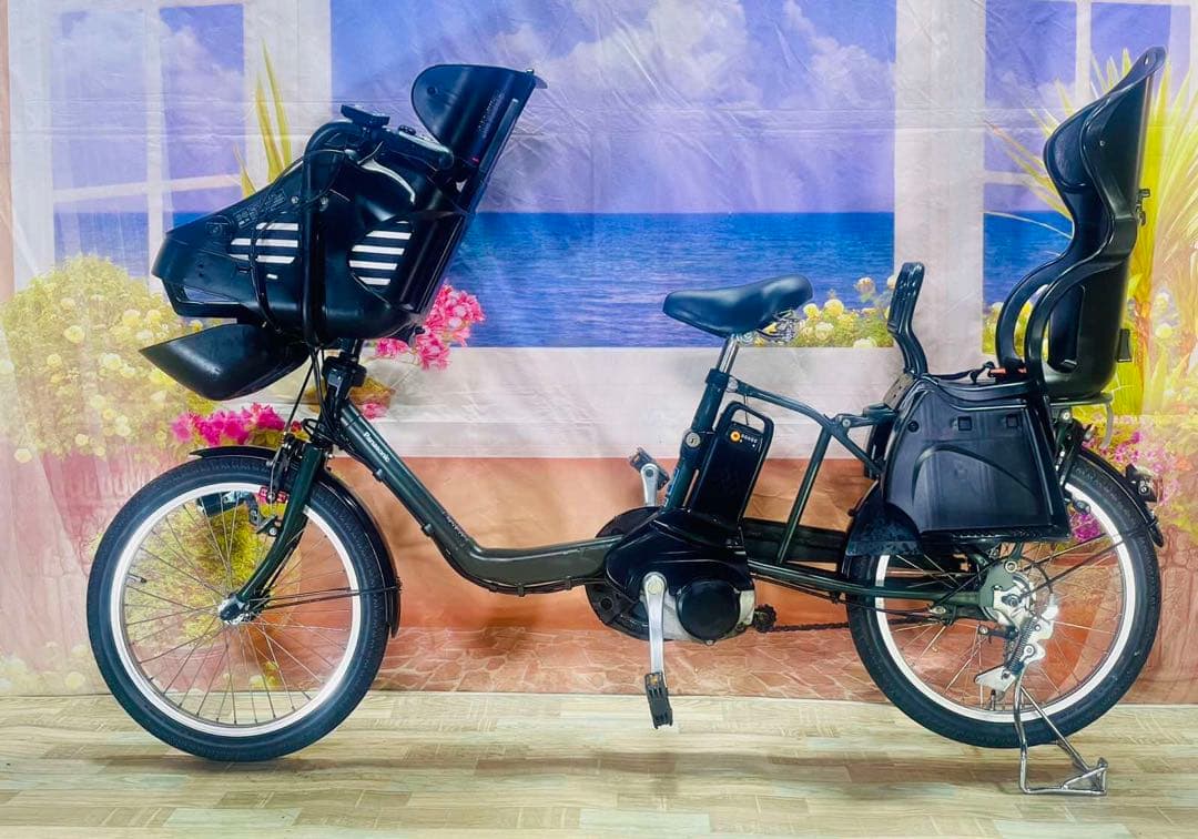 人気モデル！ギュット⭐️16AH！パナソニック子供乗せ電動アシスト自転Y3259