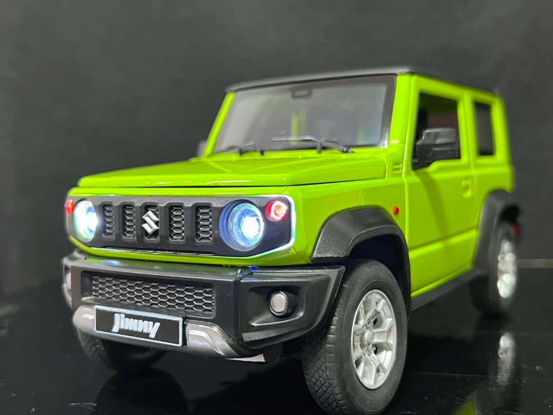 スズキ ジムニー ミニカー グリーン 1/18 H176