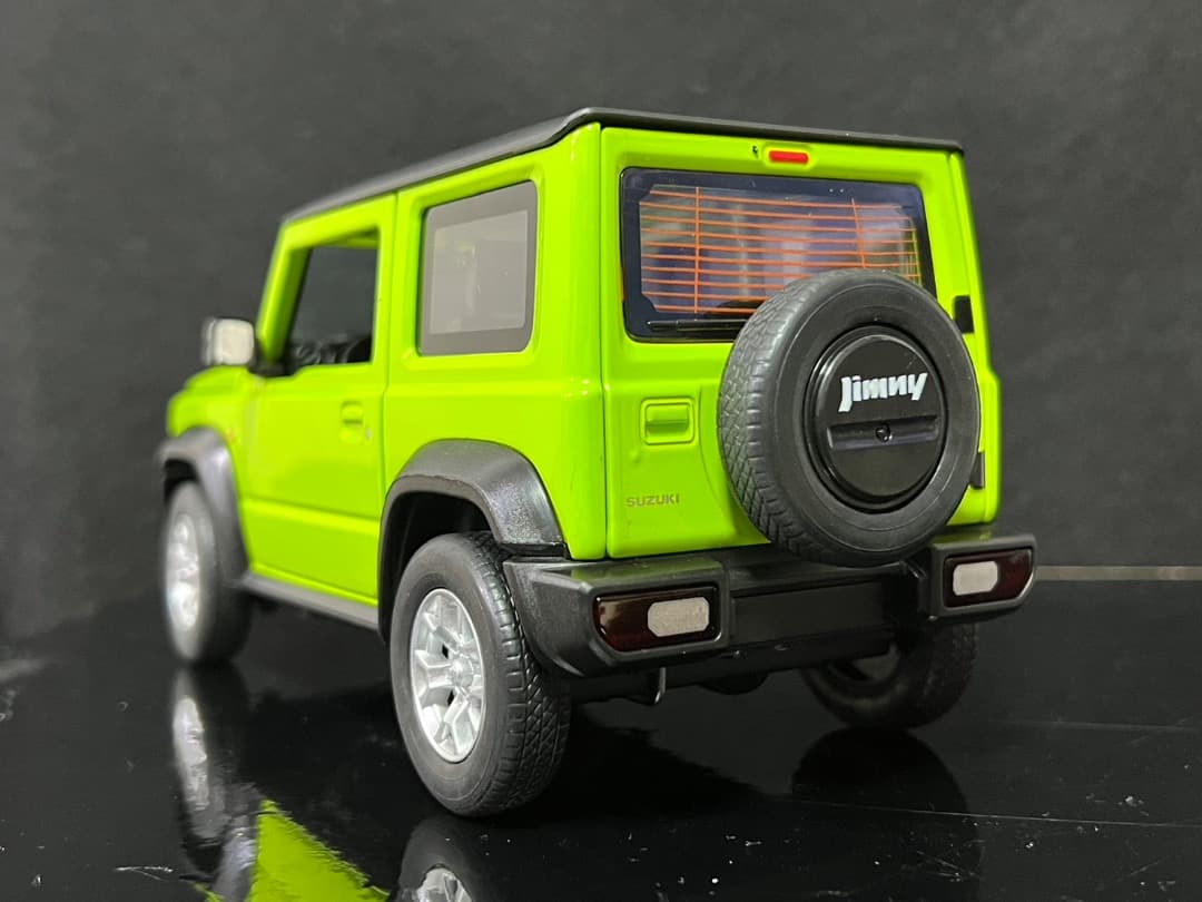 スズキ ジムニー ミニカー グリーン 1/18 H176