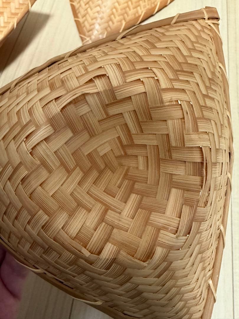 竹三角盛篭 5点セット