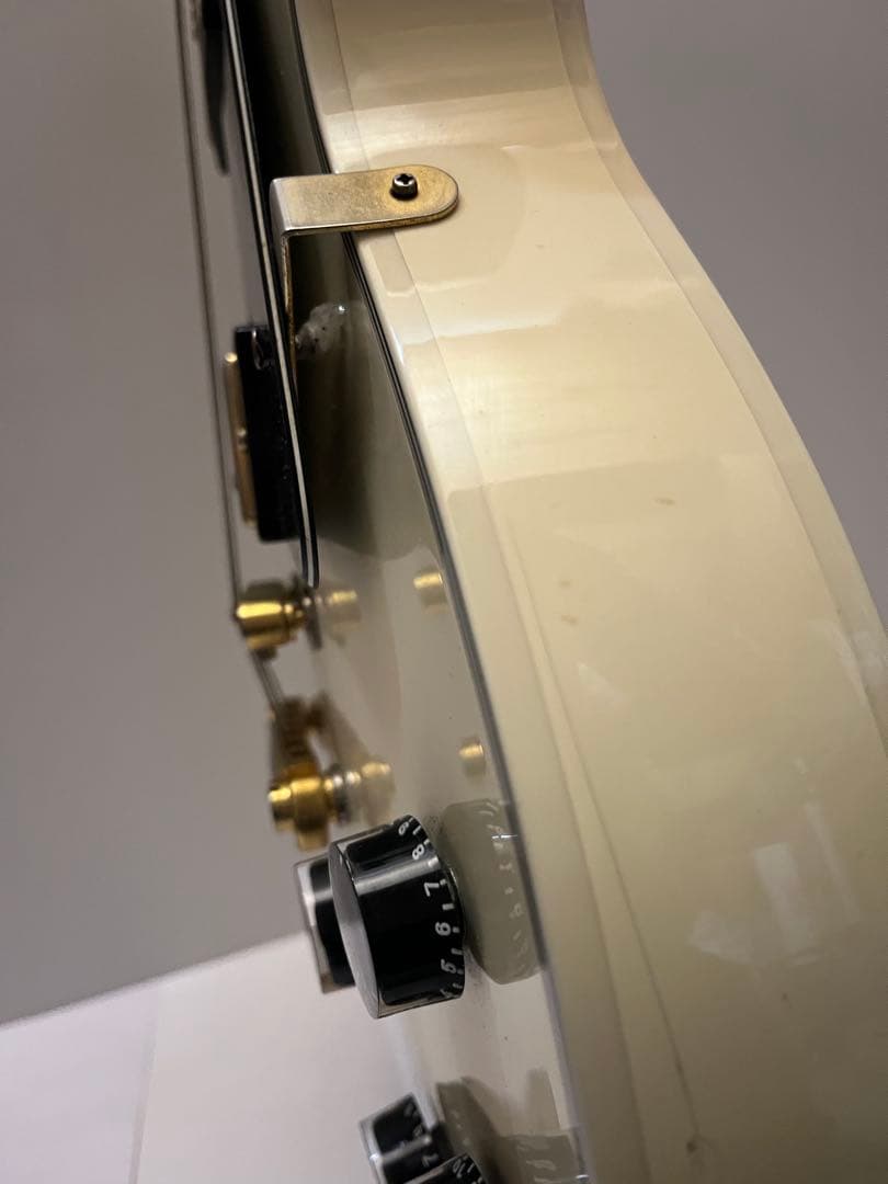 7 訳あり　フォトジェニック　レスポールカスタム　ホワイト